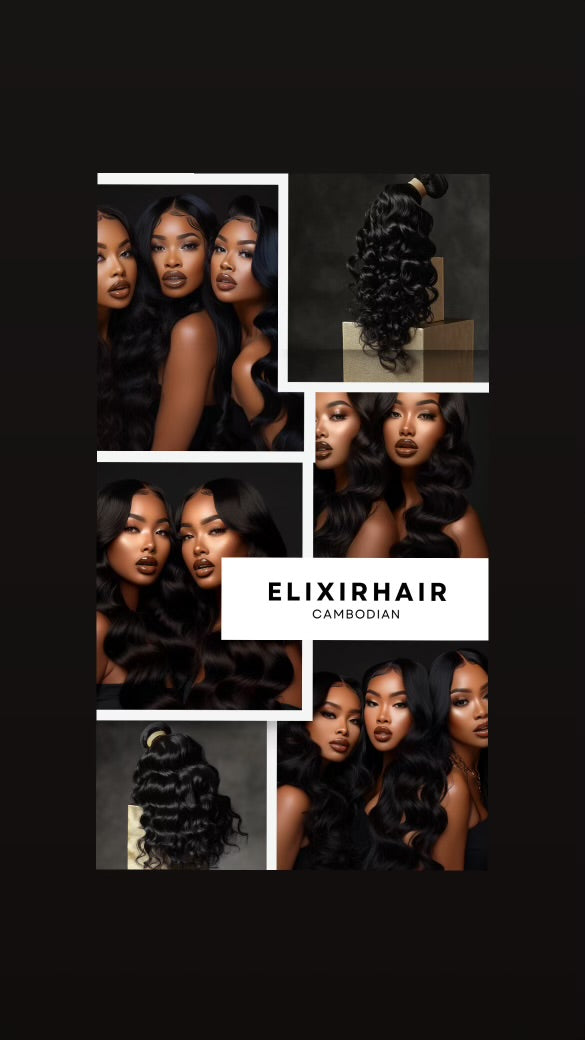 💎 The Luxe Collection (Raw Straight, Wavy, Curly Bundles)